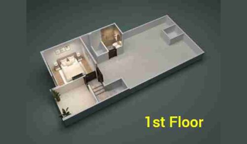 3bhk house near Lucknow airport – 2