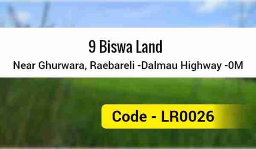 9 Biswa Land Near Ghurwara, Raebareli -Dalmau Highway -0M