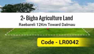 2+ Bigha Agriculture Land Raebareli 12Km Toward Dalmau