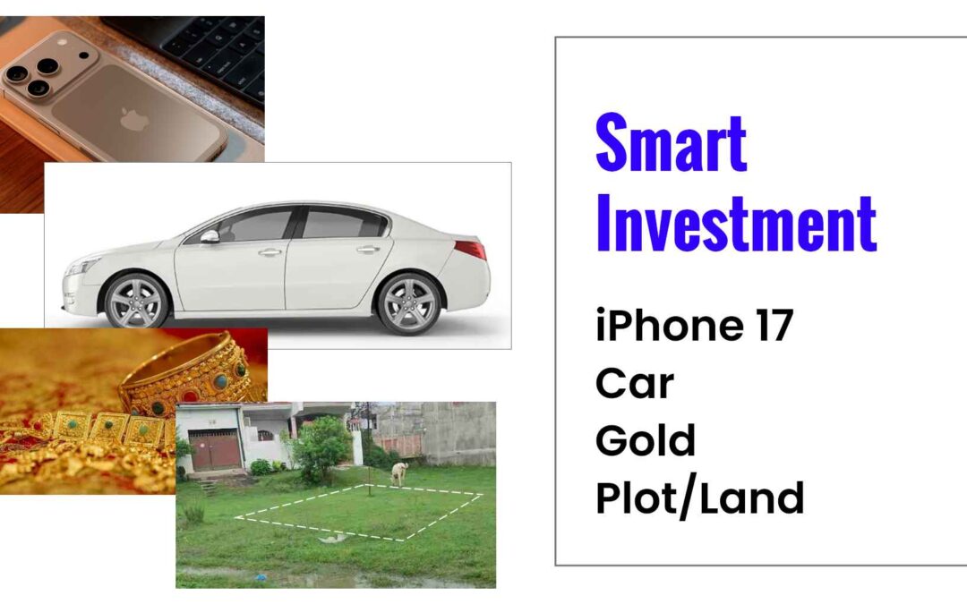 इस दिवाली 10 लाख रुपये: iPhone 17, कार, सोना या रायबरेली/लखनऊ में प्लॉट/जमीन? जानिए सबसे स्मार्ट निवेश!